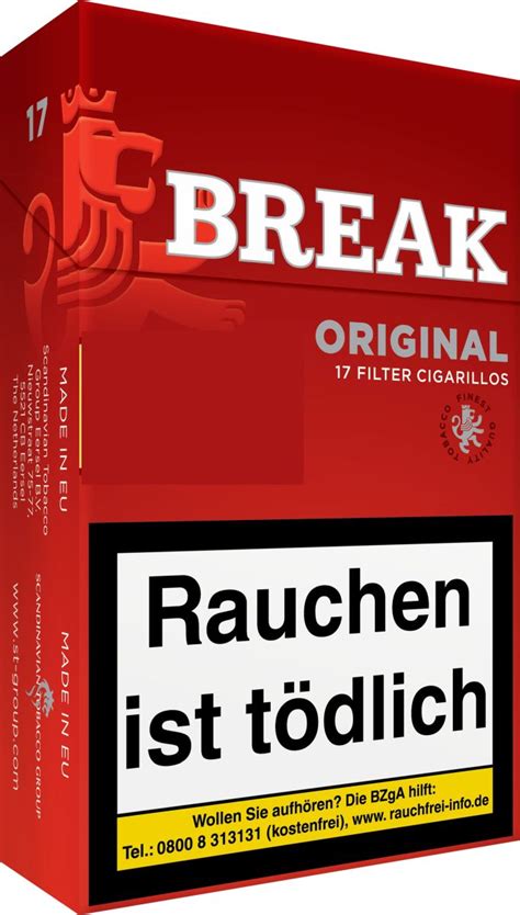 Break Zigaretten, Zigarillos, Tabak online bei Tabakguru kaufen